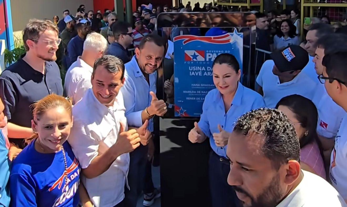 Histórico: Dr. Rener e Hana inauguram a Usina da Paz em Redenção