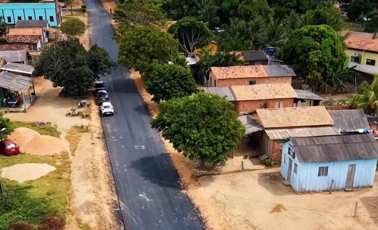 Itupiranga: em menos de um mês, gestão Godoy conclui asfaltamento da Vila Rica