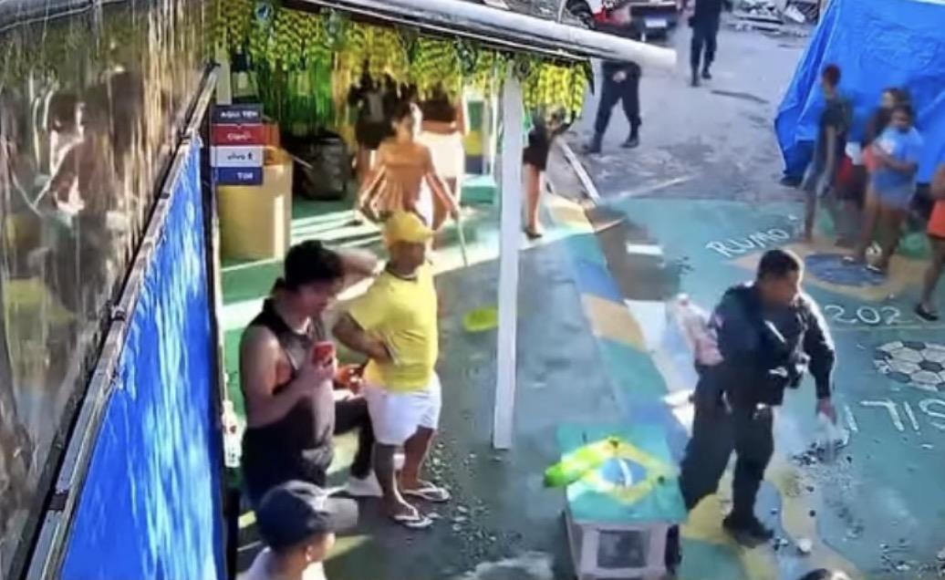 PM encerra festa e joga bebidas no chão após denúncias de som alto em Belém