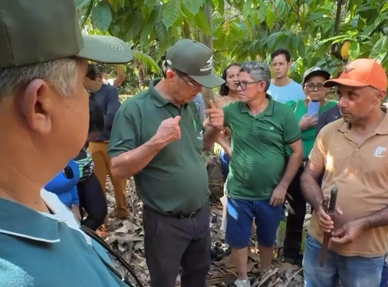 Prefeitura de Goinésia do Pará promove palestra e oficina de enxertia para comunidade da Vila Aparecida