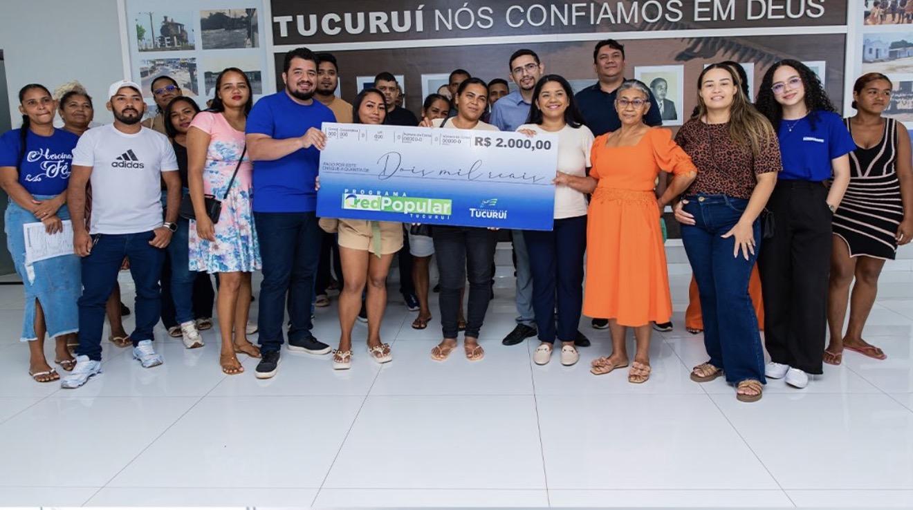 Prefeitura de Tucuruí fortalece empreendedorismo com entrega de crédito
