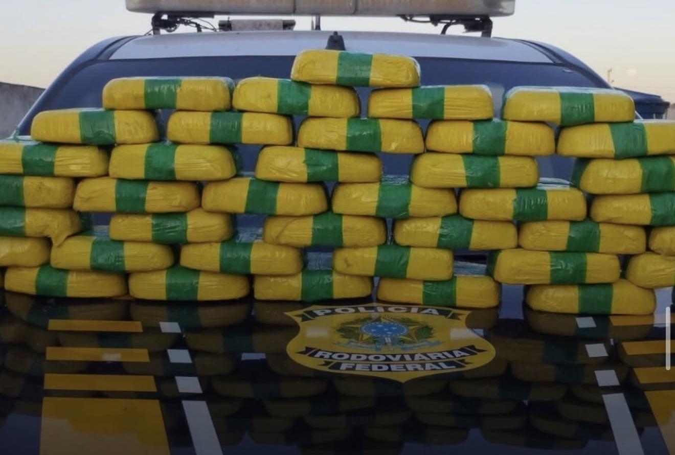 PRF apreende 42 kg de droga avaliados em mais de R$ 5 milhões em Marabá