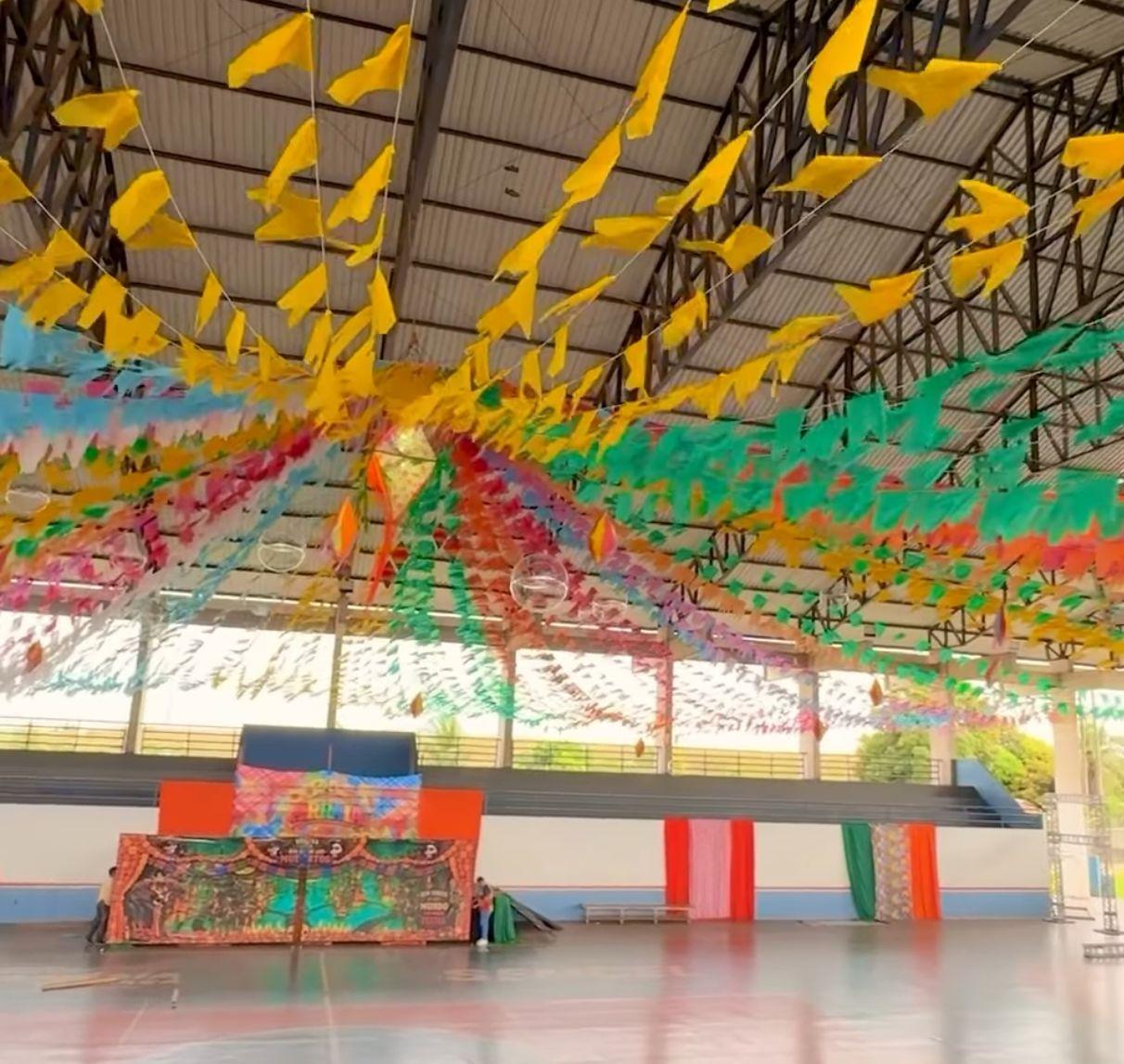 Quase pronto! Confira os últimos preparativos para o Festival Junino de Goianésia do Pará