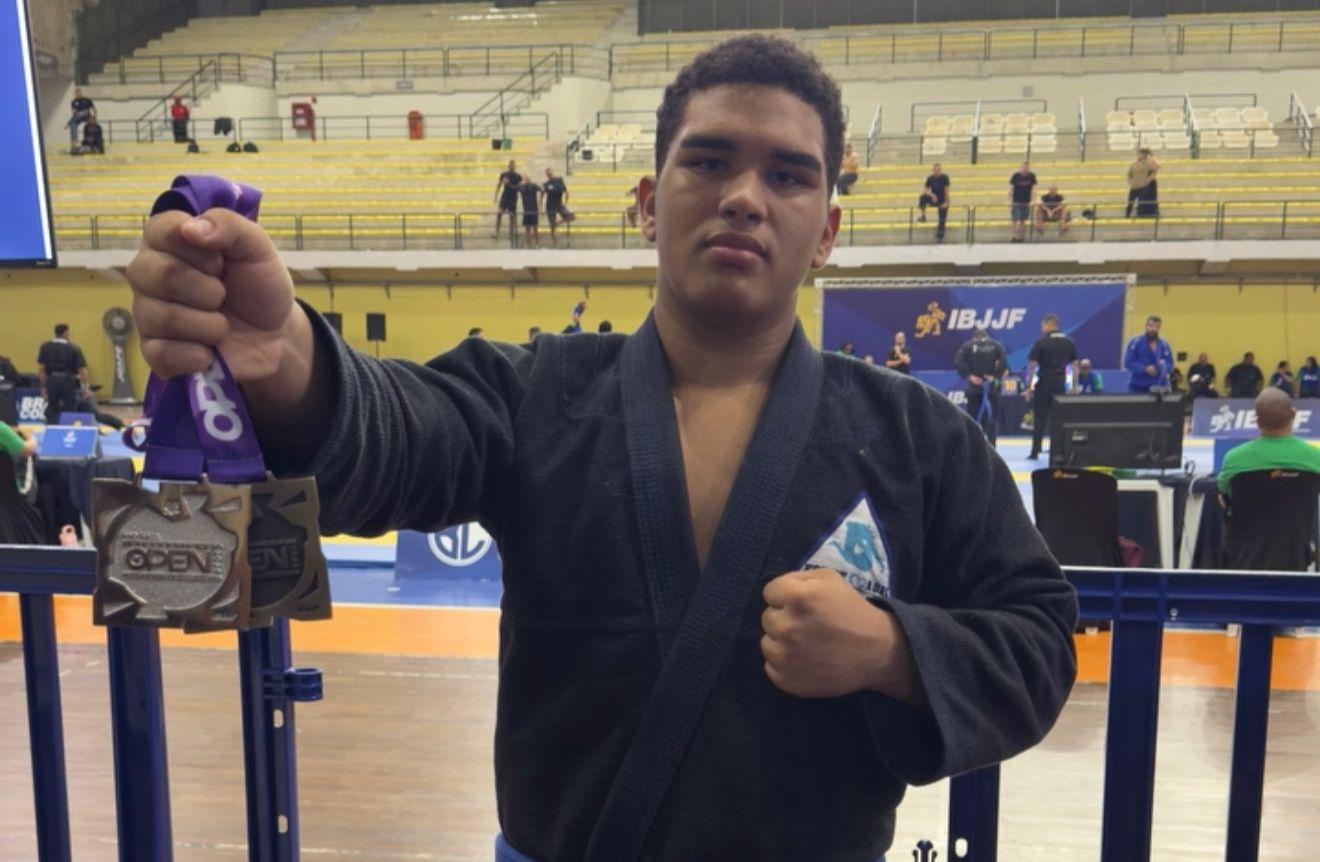 Representando Itupiranga, Kelson Gustavo se destaca em competição internacional de Jiu-Jitsu