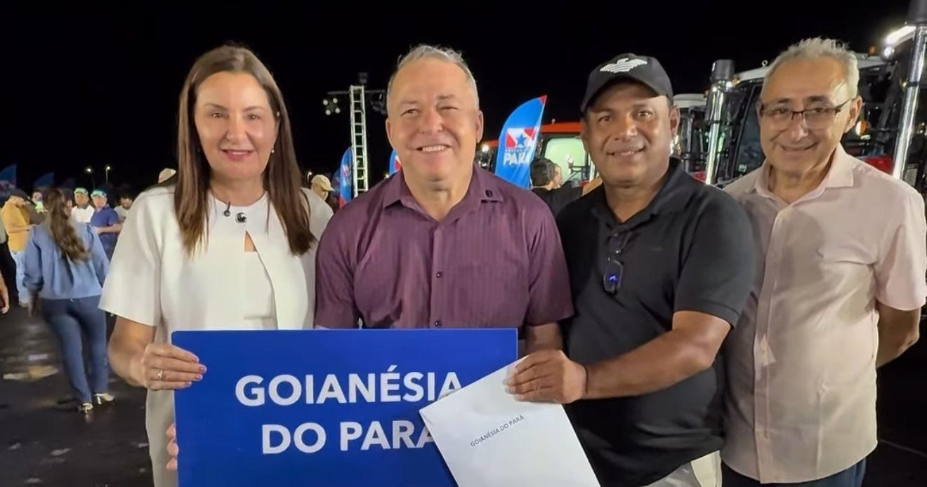 Russinho garante triciclo para impulsionar produção agrícola em Goianésia do Pará
