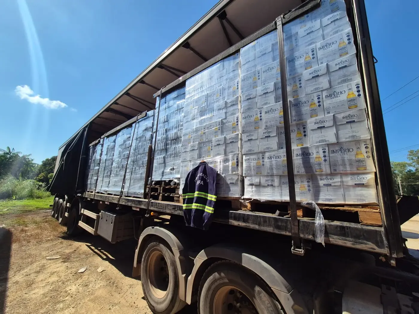 Sefa apreende cargas de cerveja, óleo diesel e adubo durante fiscalizações no Pará