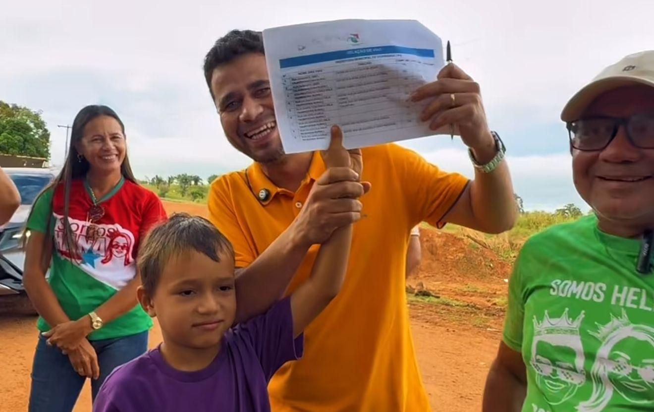 Tá assinado: Godoy autoriza obras de asfaltamento no distrito de Cajazeiras