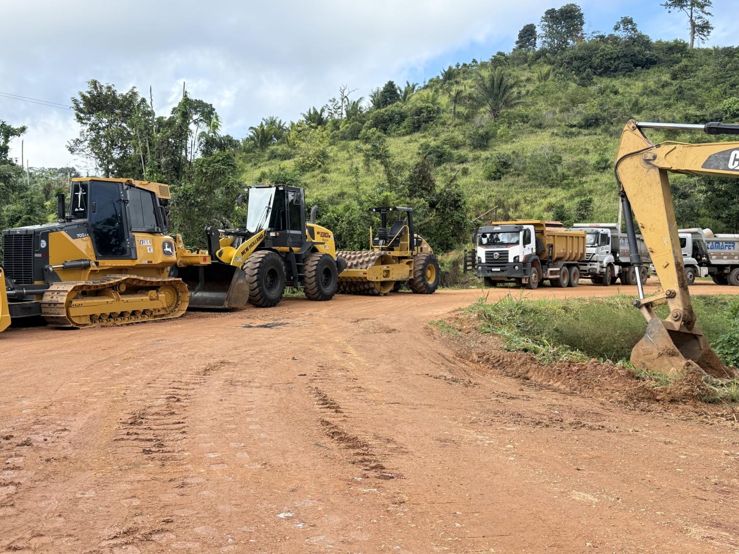 Altamira: Obras na Gleba Assurini atingem 50% de execução e avançam para vicinais