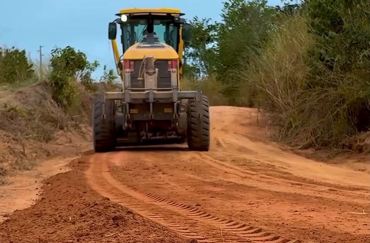 Buscando melhorar a infraestrutura na zona rural, Russinho vistoria vicinais de Goianésia do Pará