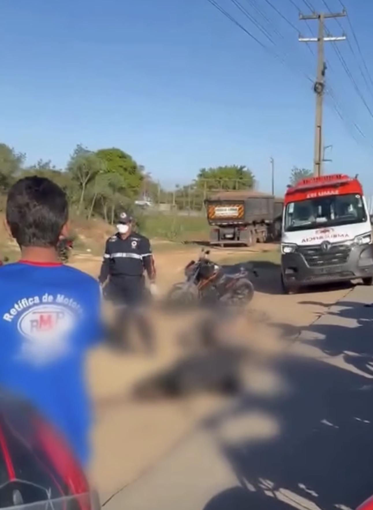 Ciclista morre após colisão com motocicleta na BR-230, em Marabá