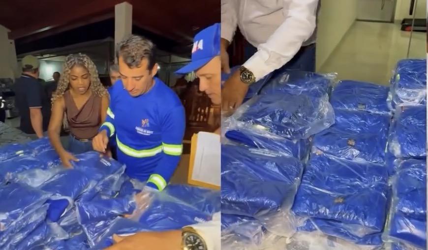 Cumaru do Norte entrega novos uniformes a servidores da limpeza urbana