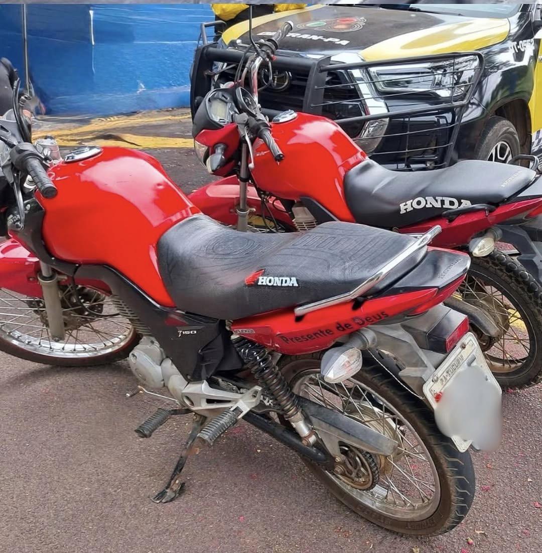 Detran apreende duas motos com registro de furto e roubo em Tucuruí