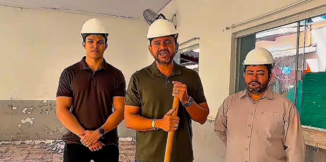 Dr. Rener inicia ampliação e reforma da Creche Randal Júnior em Redenção