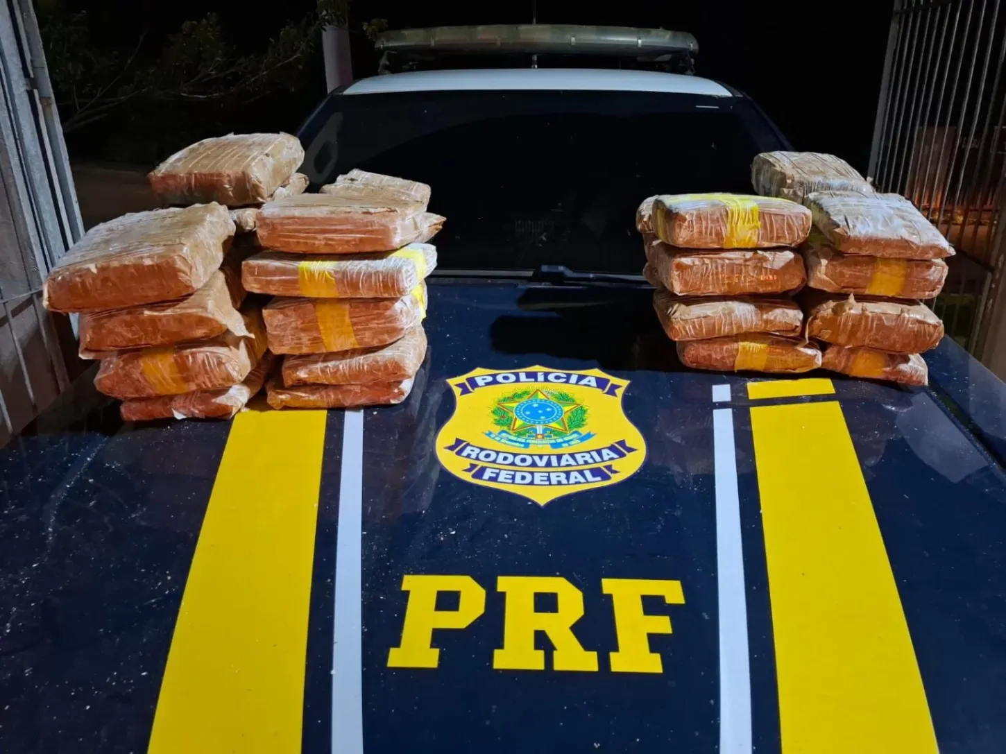 Dupla é presa com 32 kg de maconha durante abordagem em Novo Repartimento