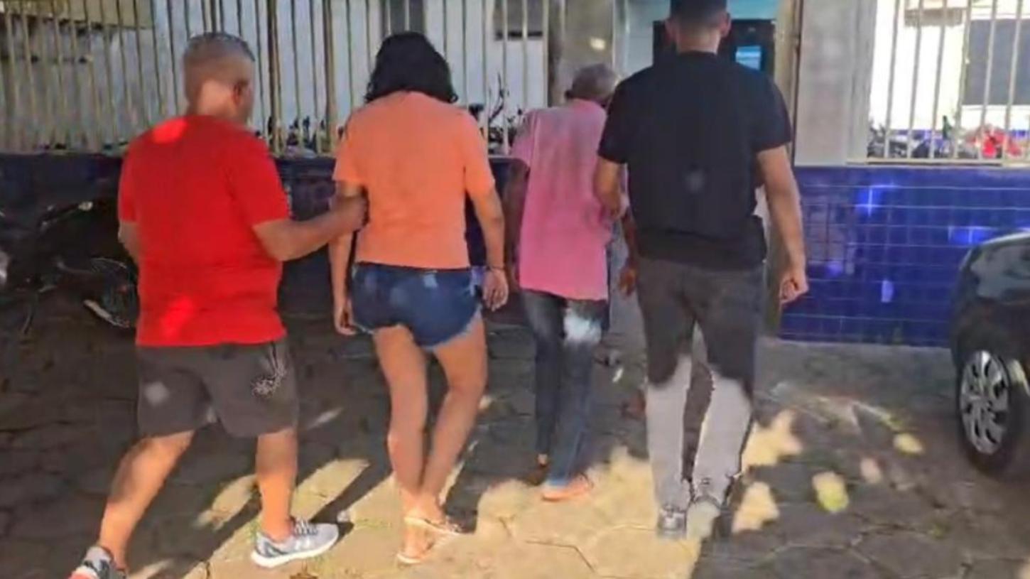 Dupla é presa por tentar aplicar golpe em agência bancária de Mãe do Rio
