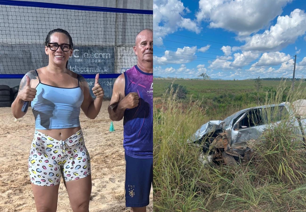 Empresária morre e 2 crianças ficam feridas em grave acidente na PA-279, em Xinguara