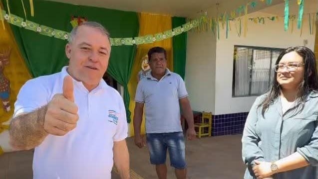 Goianésia do Pará: Russinho planeja melhorias estruturais na Creche Orlando Irineu