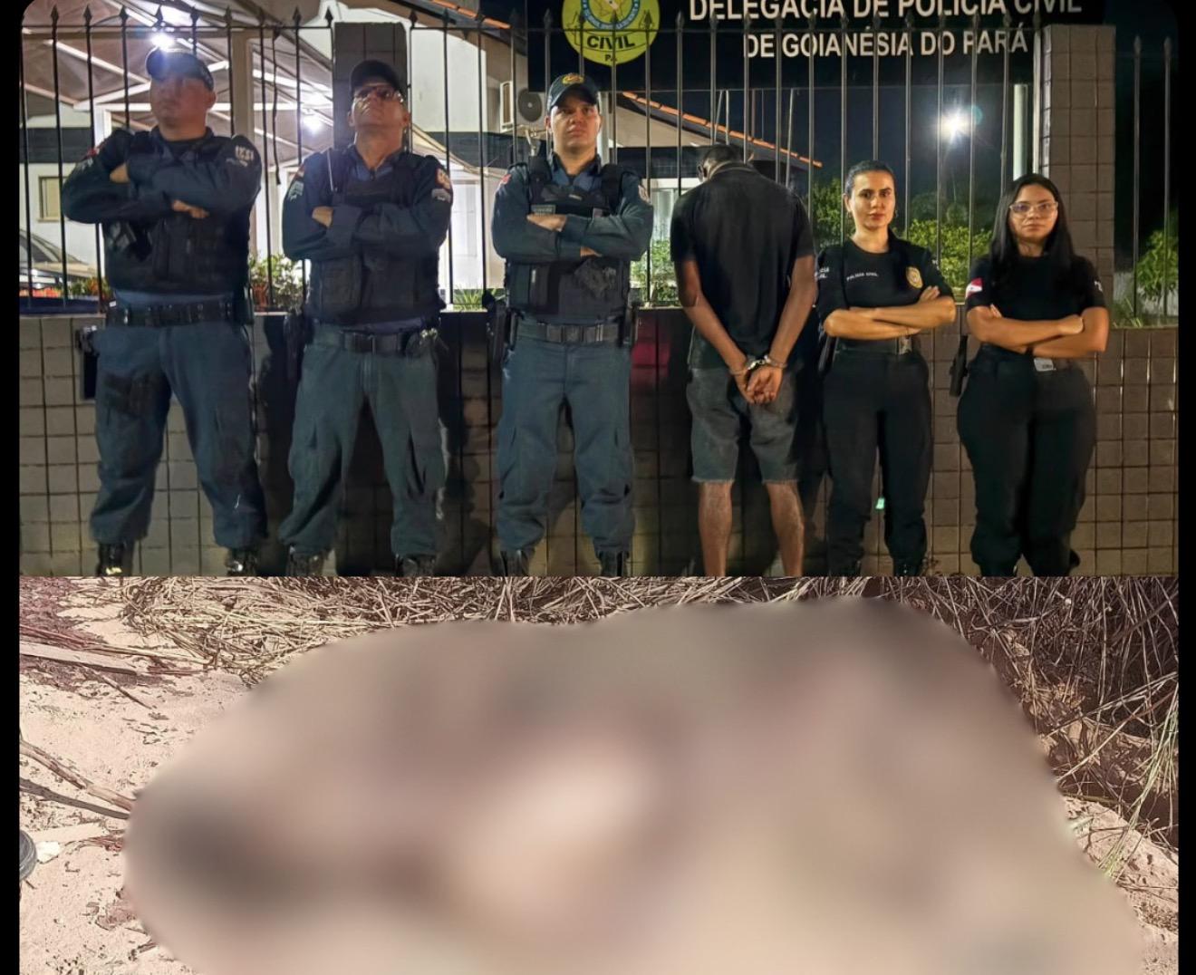 Marabá: homem é preso suspeito de matar jovem a facada
