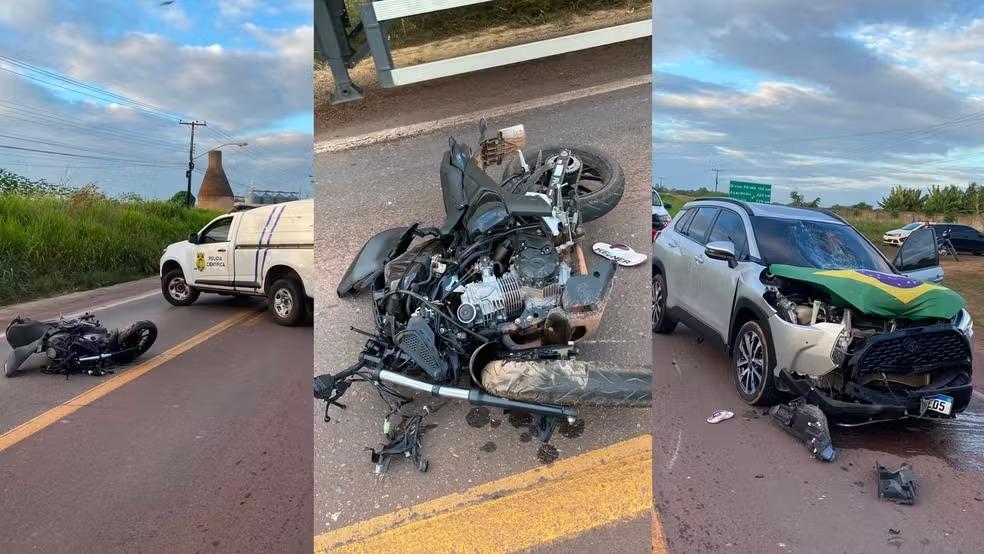 Motociclista morre após colisisão frontal na BR-010, em Paragominas