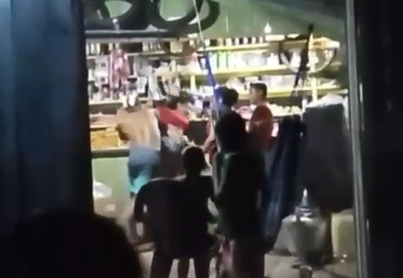 VÍDEO: Mulher é agredida pelo companheiro em bar de Moju