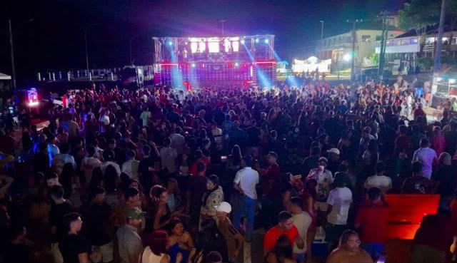 Noite de festa na Orla dá o pontapé inicial na programação dos 78 anos de Itupiranga