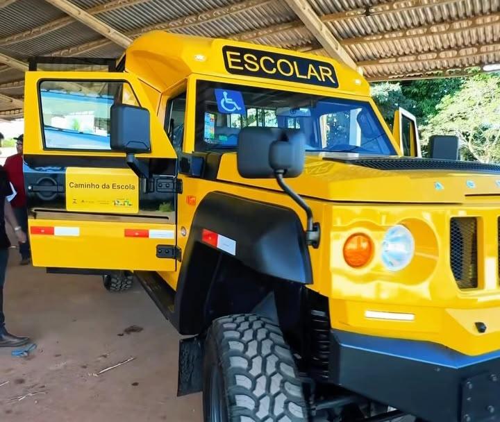 O 4x4 da educação: Itupiranga ganha veículo especial para o transporte escolar na zona rural