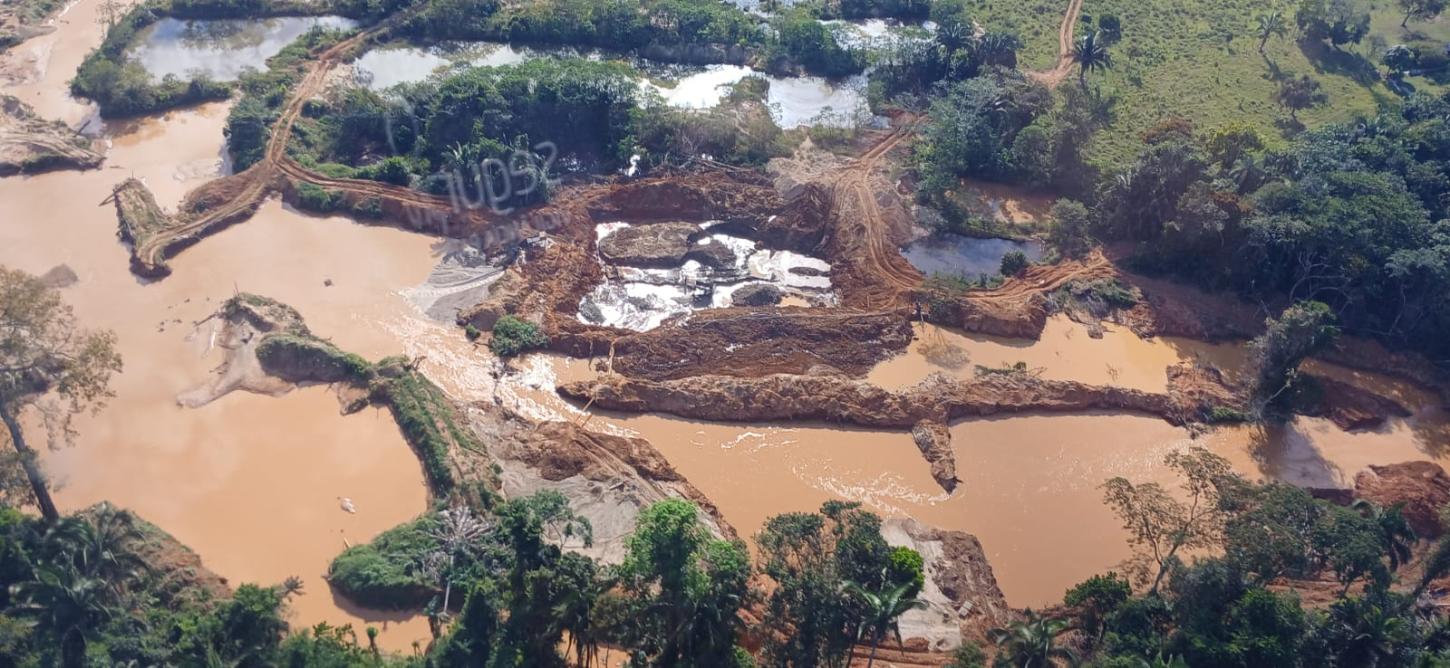 Operação conjunta da PF e Ibama 'escangalha' garimpos clandestinos em Canaã e Parauapebas