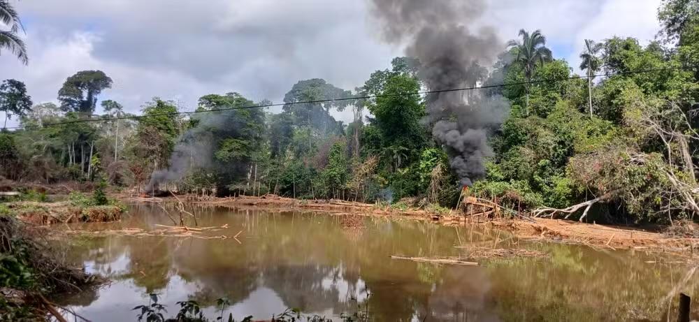 Operação desarticula garimpo ilegal em área de proteção ambiental de Parauapebas