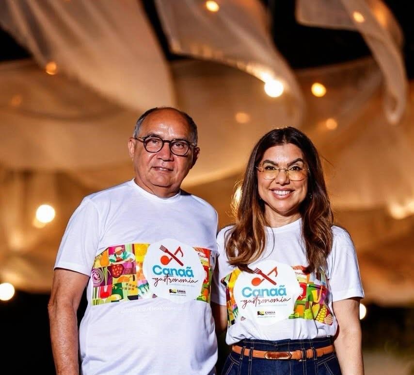 Peixe no saco, coca cola e política: Josemira e Eugênio visitam Tucuruí em pré-campanha