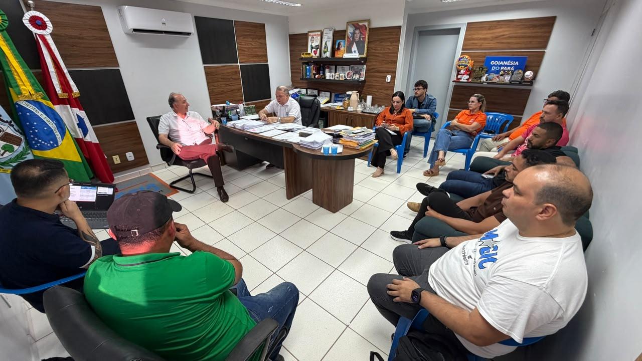 Reunião entre Russinho, membros de governo e Rota do Pará