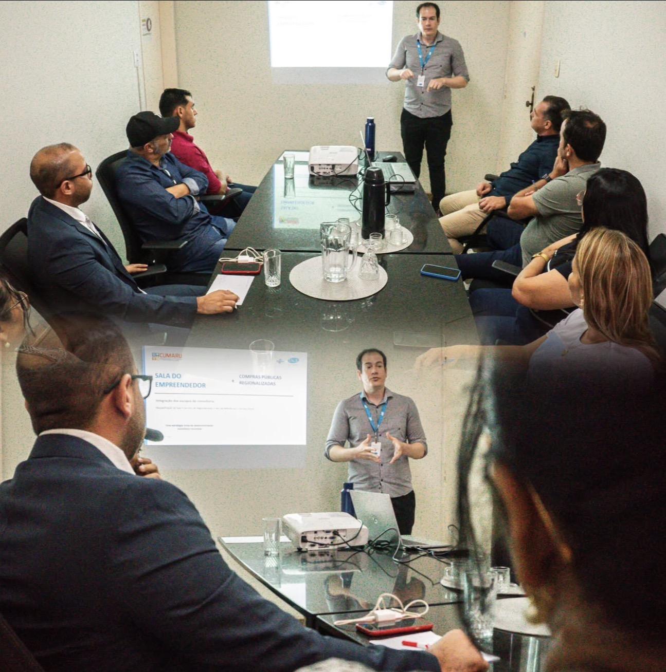 Prefeitura de Cumaru discute ações com o Sebrae para fortalecer empreendedorismo