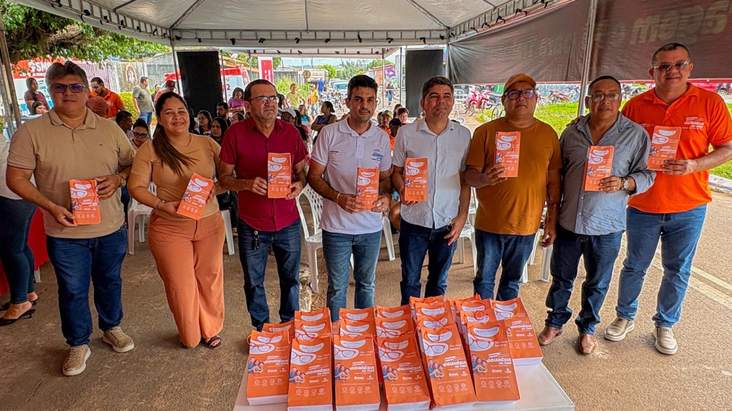 Prefeitura de Goianésia entrega óculos de grau e oferta serviços de saúde à população
