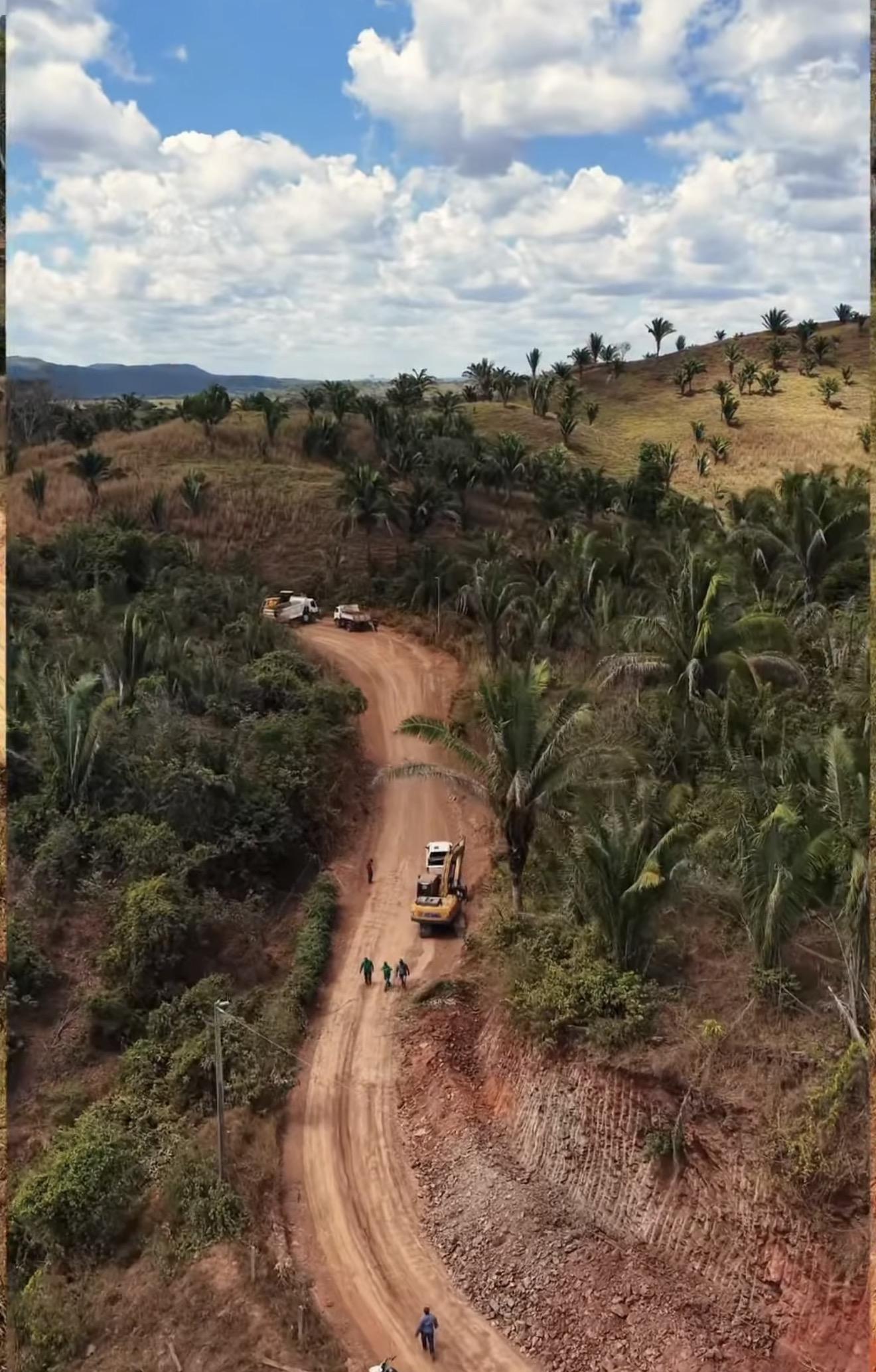 Revitalização de estrada avança e melhora acesso em Bannach