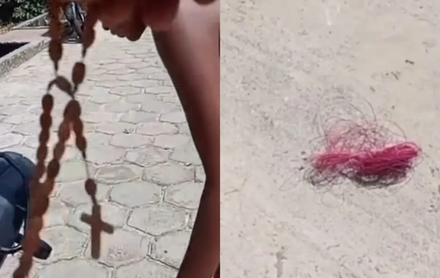 Terço evita que motociclista sofra ferimento grave por linha de pipa em São Miguel do Guamá
