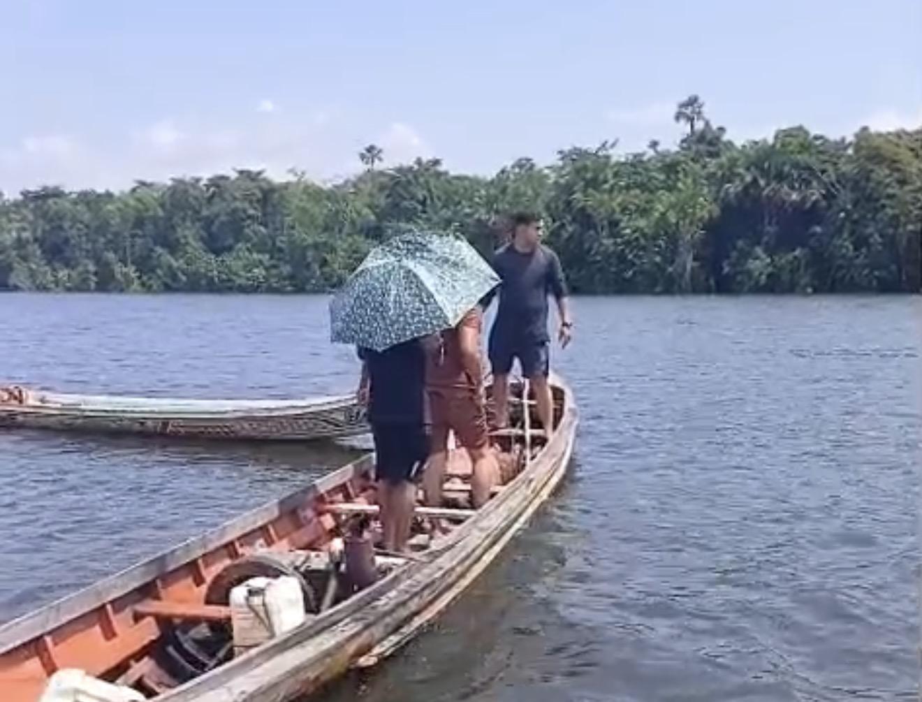 Três da mesma família morrem em naufrágio no rio Tocantins, em Cametá