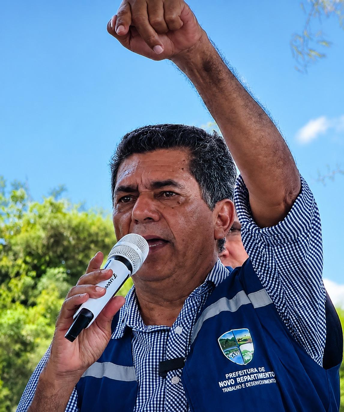 Valdir Lemes inaugura ponte sobre o Rio Jacaré e destaca pacote de obras em Novo Repartimento