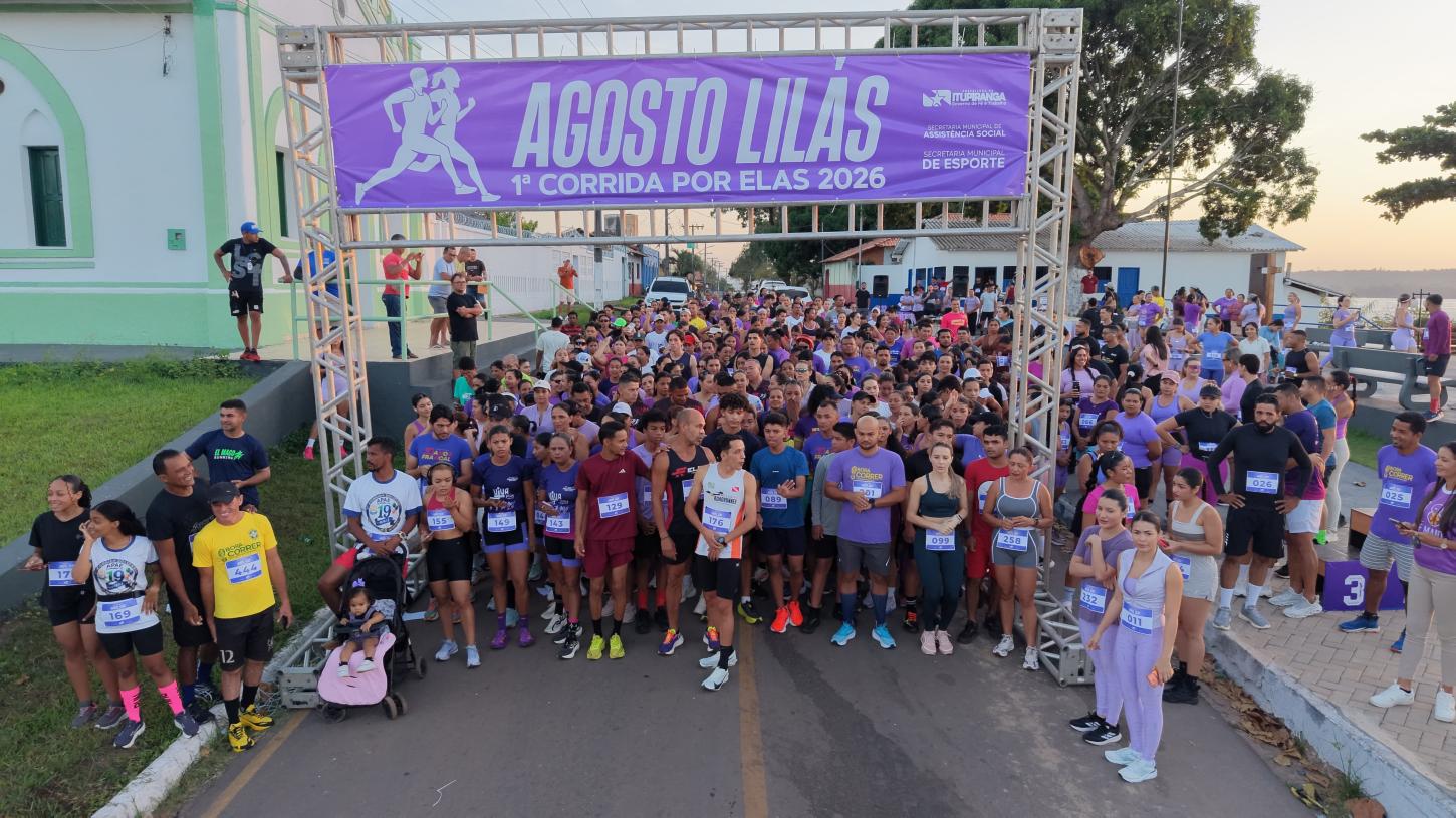 1ª Corrida ‘Por Elas’ reúne mais de 500 pessoas em Itupiranga