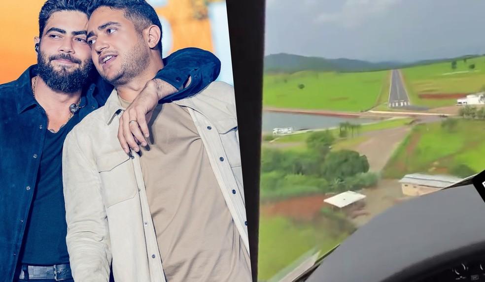 Aeroporto, piscina de borda infinita e gado de elite: conheça a fazenda de Henrique e Juliano