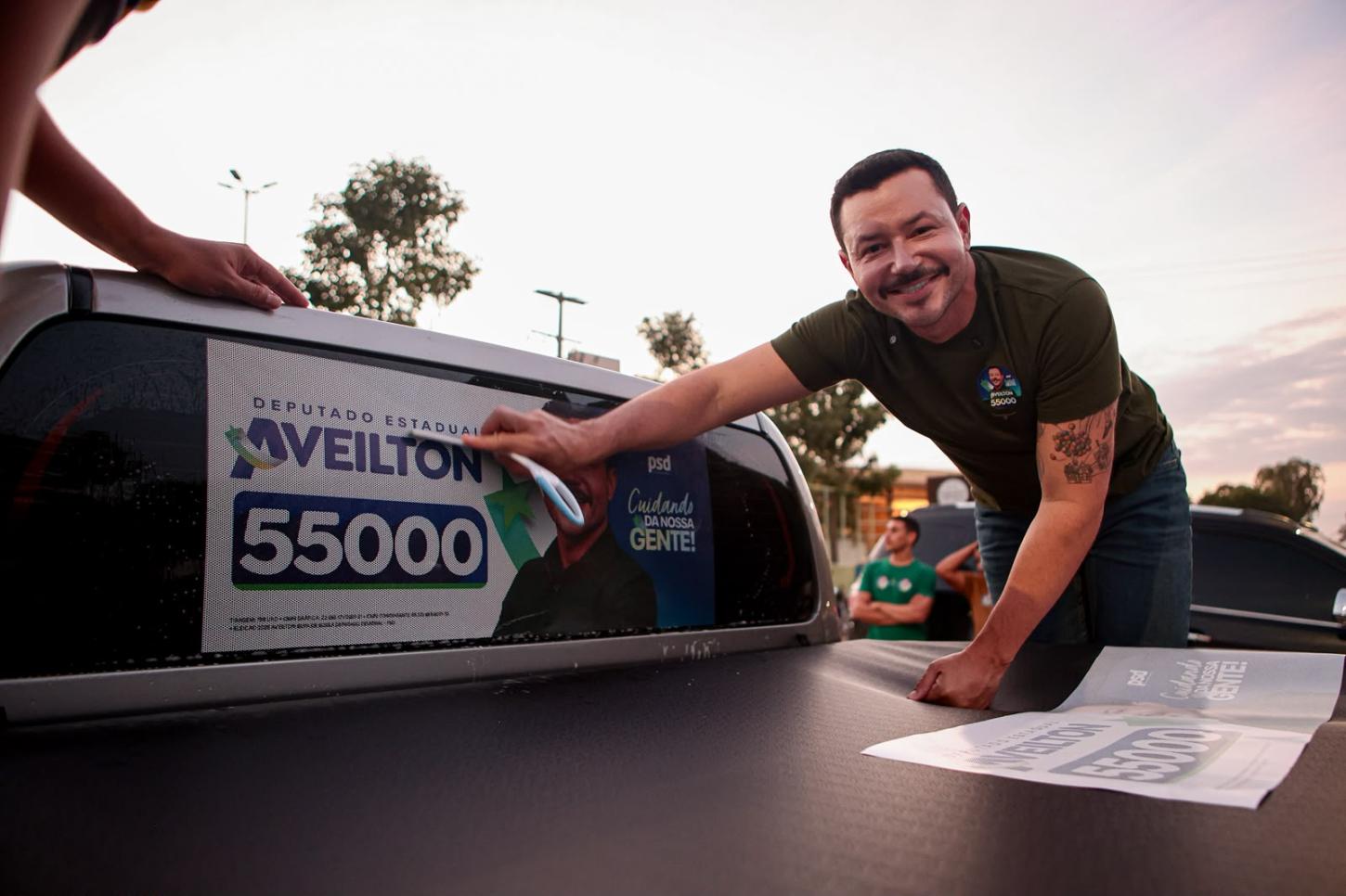 Aveilton coloca campanha nas ruas e mobiliza eleitorado em Marabá