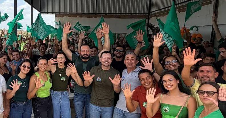Aveilton conquista apoio da juventude de Uruará e fortalece campanha rumo a Alepa
