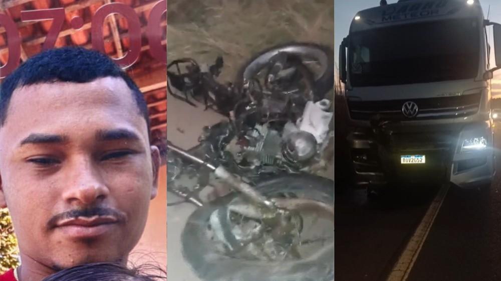 Buriticupu (MA): motociclista morre após colisão frontal com carreta na BR-222