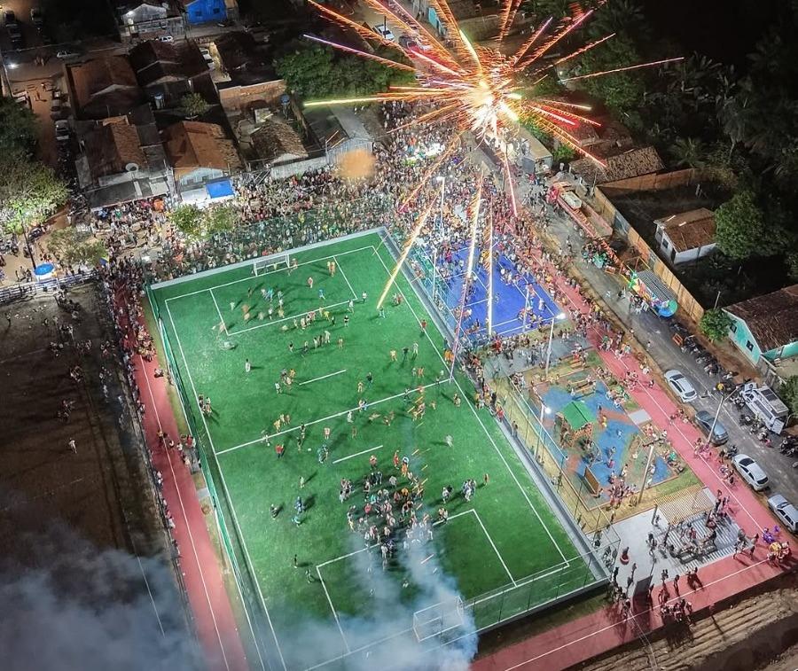 Com festa e muita música, Complexo Esportivo é inaugurado em Itupiranga