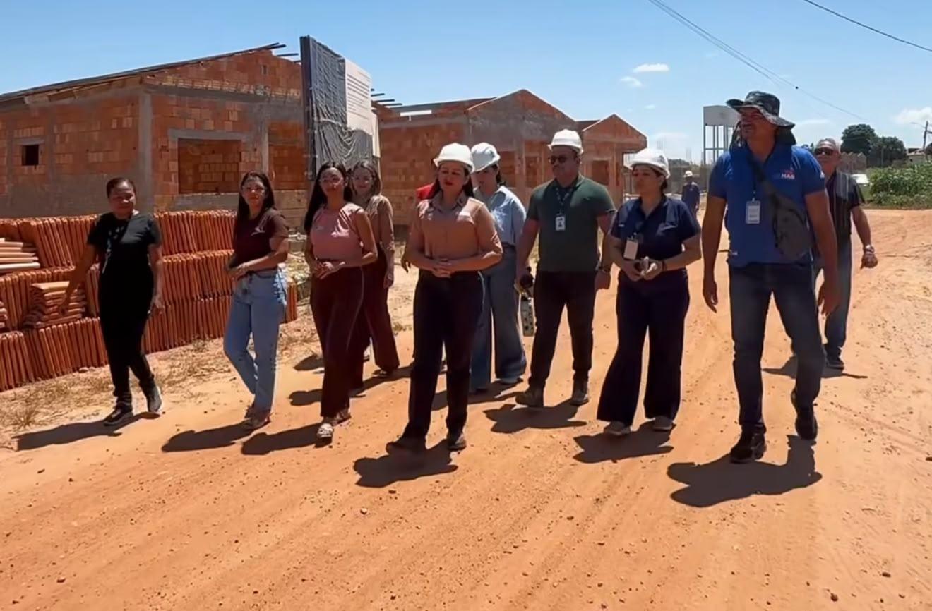 Com obras em ritmo acelerado, Piçarra avança na habitação