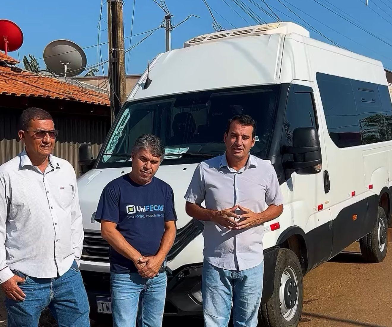 Cumaru do Norte: prefeito Nego destina transporte escolar à comunidade Estrela do Maceió