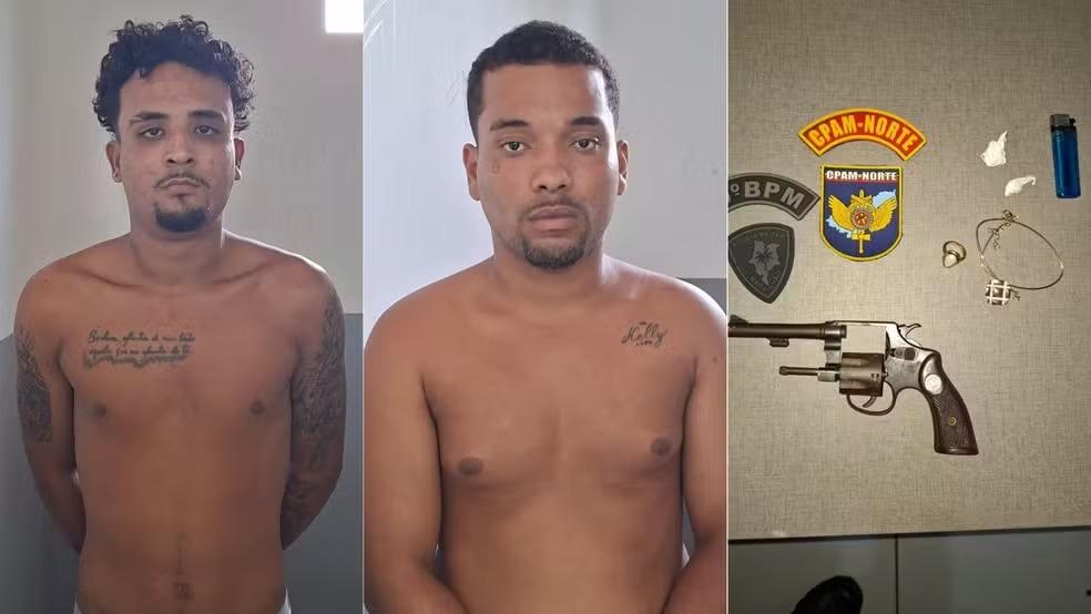 Dois homens são presos suspeitos de assaltar clínica odontológica em São Luís
