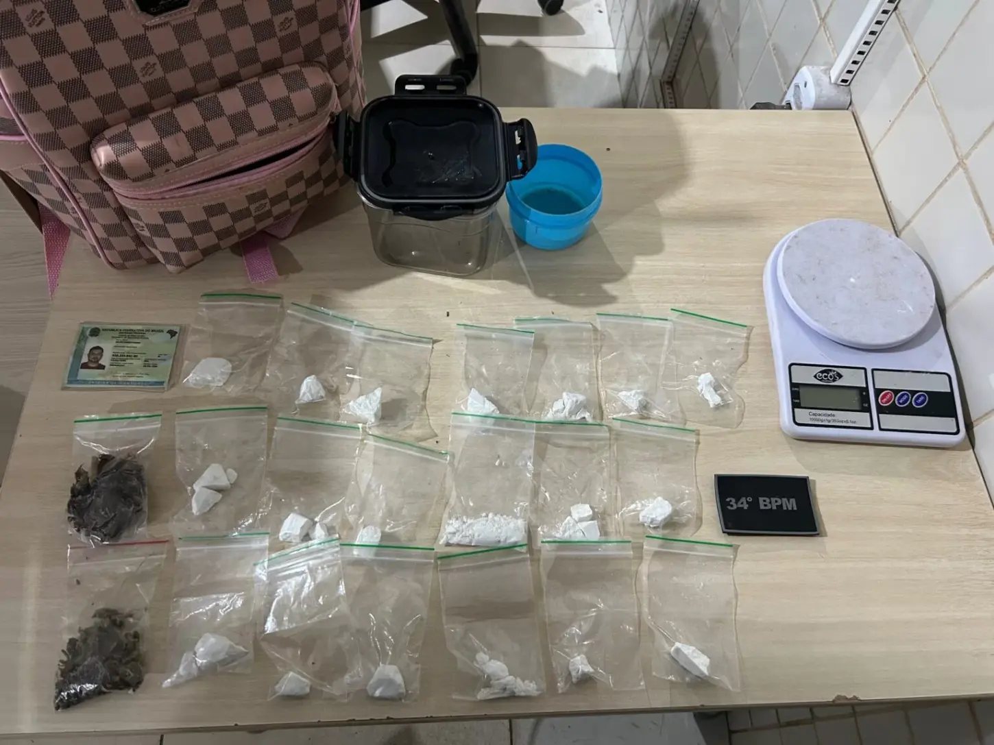 Foragido de Mato Grosso é detido com cocaína e skunk em Marabá