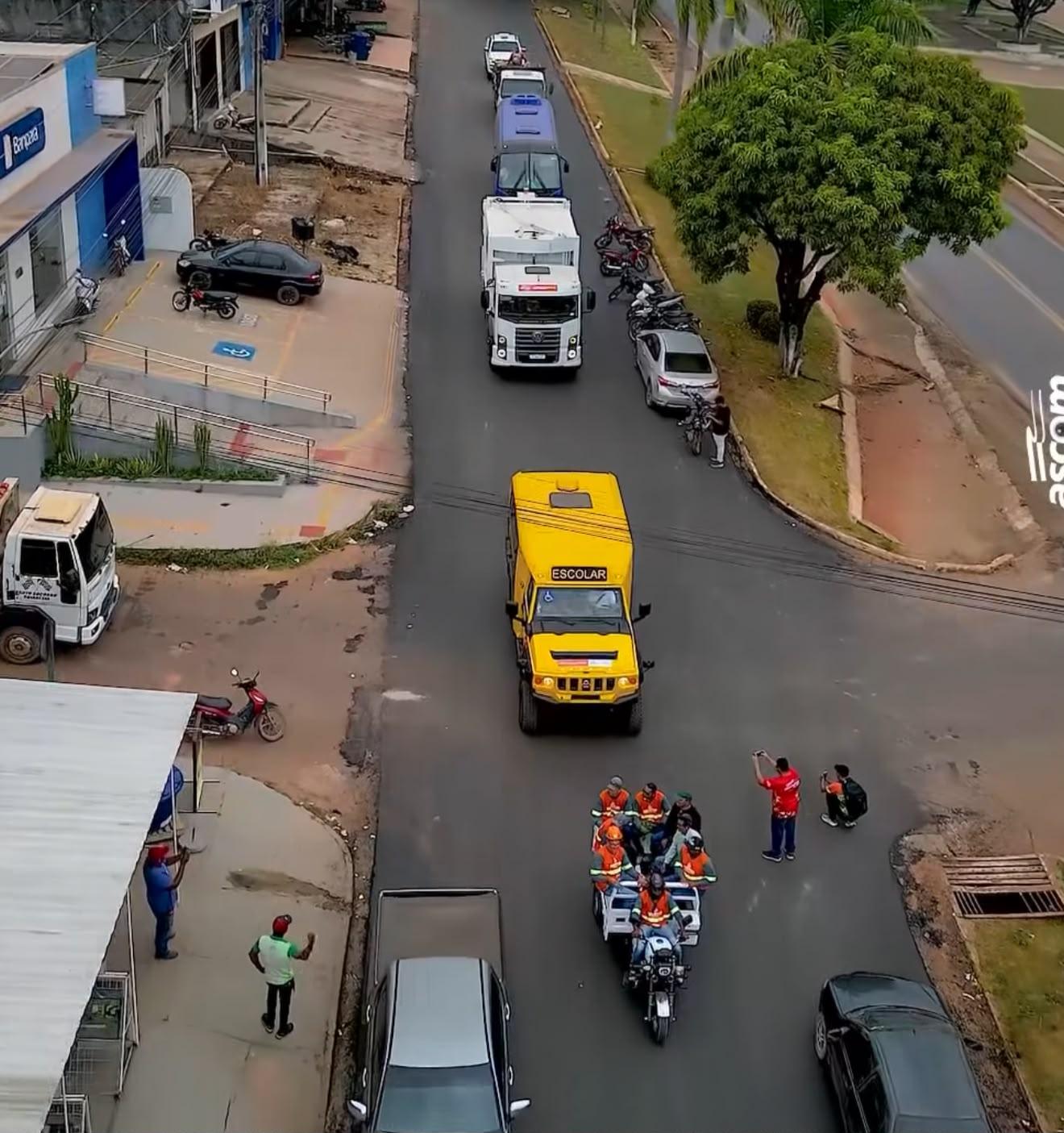 Goianésia do Pará renova frota municipal com novos veículos e equipamentos