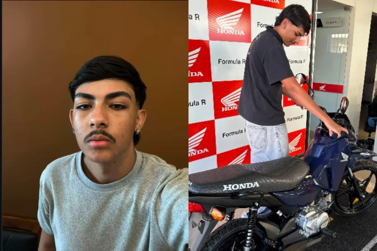 Jovem de 16 anos morre em acidente 11 dias após comprar primeira moto em Catalão
