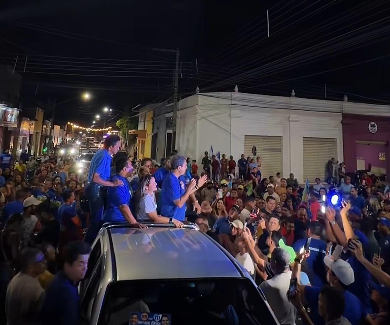 Maranhão: Campanha de Braide anima eleitorado de Pirapemas, Coroatá e Timbiras
