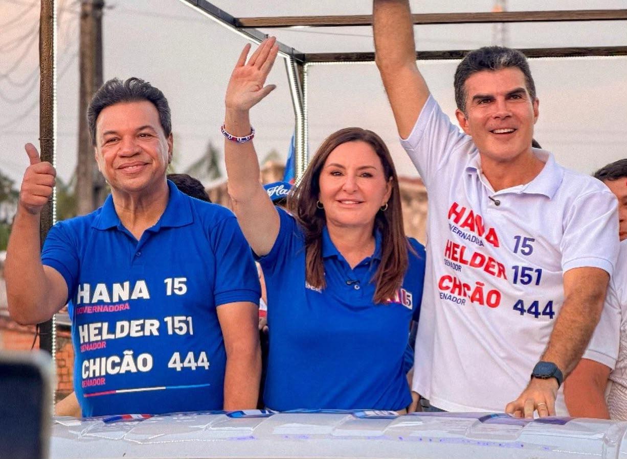 Onda azul: campanha de Hana ganha as ruas no Pará